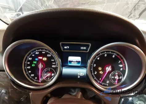 2016 Mercedes-Benz Gle 350 4Matic из США, поврежденный, VIN 4JGDA5HB3GA808683